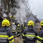 Gartenhüttenbrabd Birkfeld am 26.02.2025