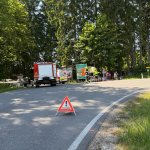 Motorrad Unfall am 22.06.2025
